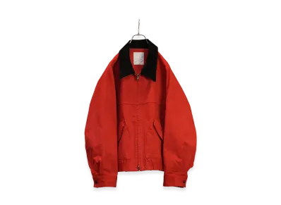 ANCELLM Zip Blouson "Red"