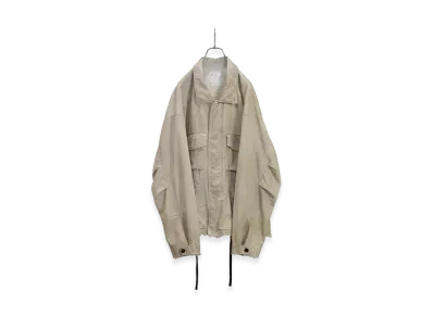 ANCELLM Aging Field Jacket "White"