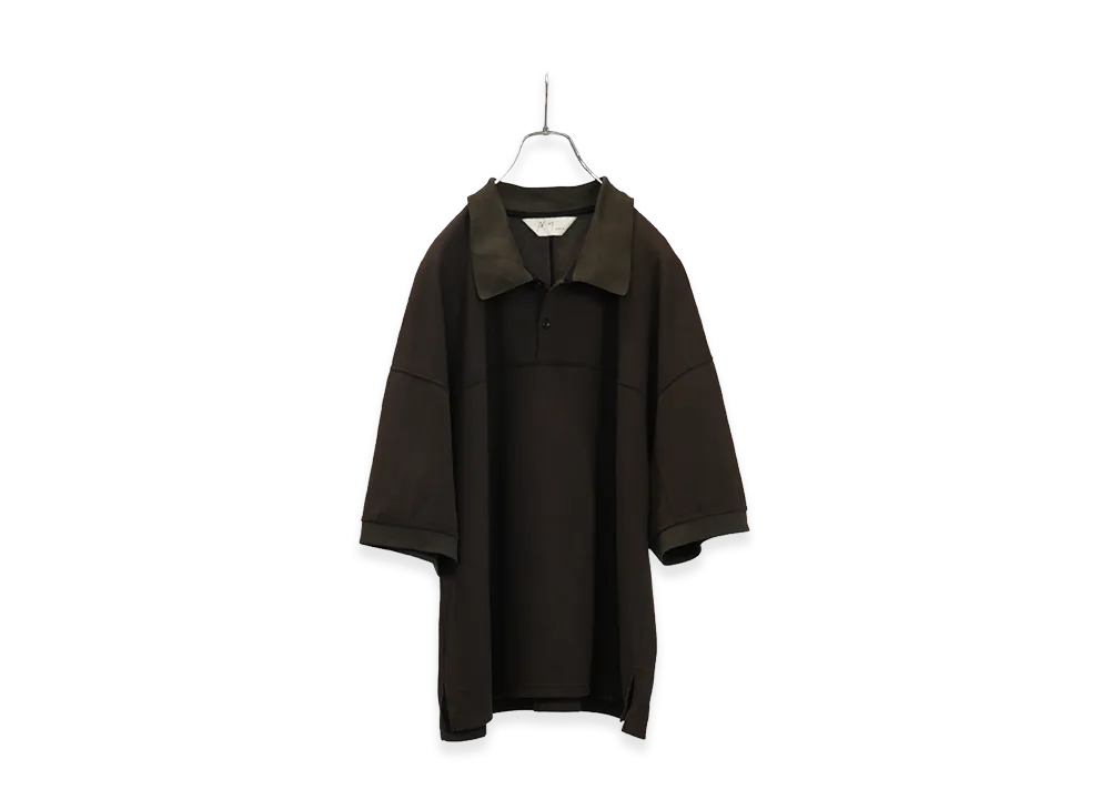 ANCELLM Football S/S Polo "Brown"