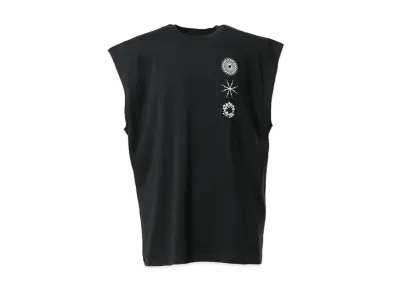 ACRONYM Pima Cotton Sleeveless T-Shirt (S25-Pr-C) "Black"