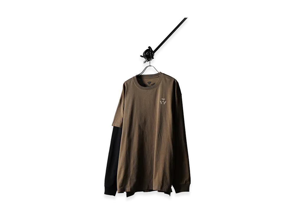 ACRONYM S29-PR A Next To Skin 100% Organic Cotton Long Sleeve T-Shirt "Raf/Black"