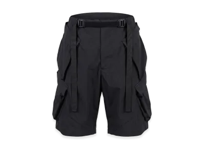 ACRONYM SP56A-M Nylon Stretch Double Cargo Short Pant "Black"