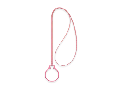 Swatch Royal Pop Leather Lanyard Otg Roz "Pink/Yellow"