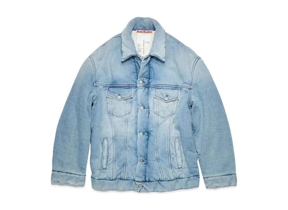 Acne Studios Oversize Fit Denim Jacket "Light Blue"