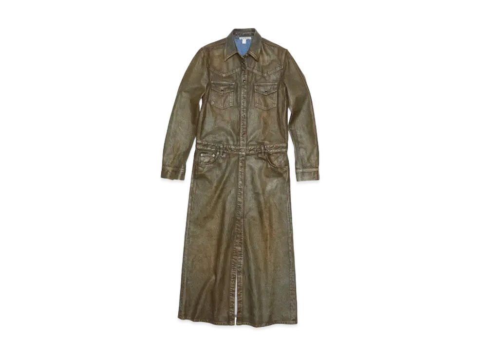 Acne Studios Denim Dresses "Blue/Beige"