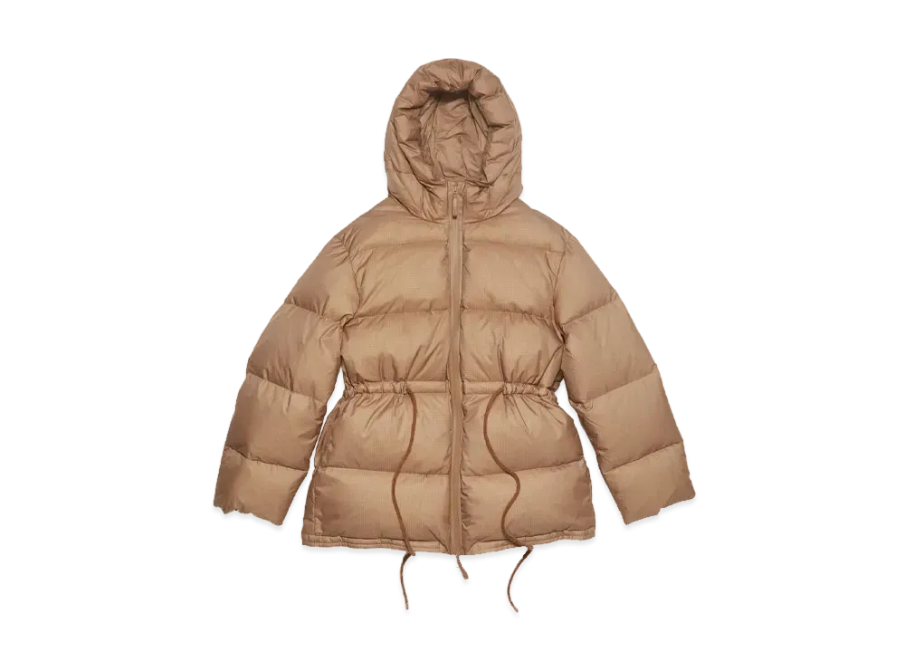 Acne Studios Hooded Puffer Jacket #1 "Taffy brown"