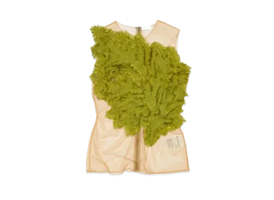 Acne Studios Leaf Tie-Up Strap Tops "Green"