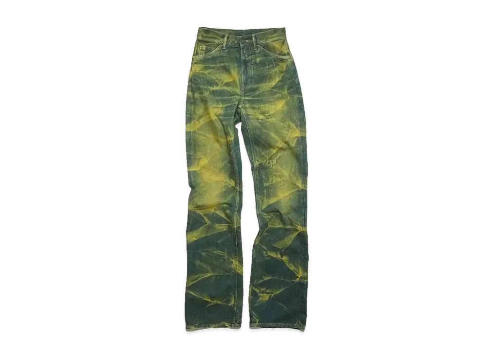 Acne Studios Regular Fit Jeans - 1977 "Yellow/Blue"