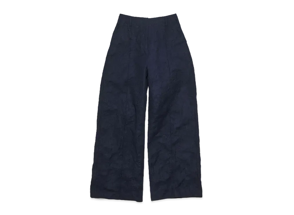 Acne Studios Tailored Wool Blend Trousers "Navy Blue"