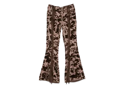 Acne Studios Cow Print Trousers "Chocolate Brown"