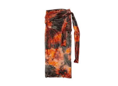 Acne Studios Wrap Skirt "Last Orange"