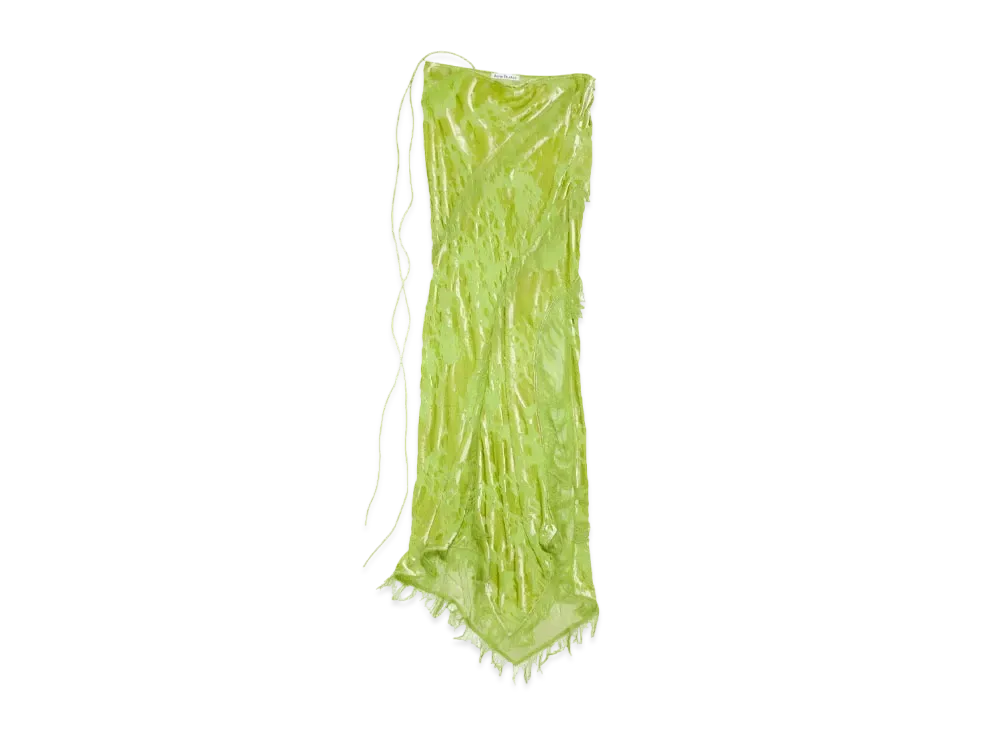 Acne Studios Wrap Skirt #2 "Apple Green"