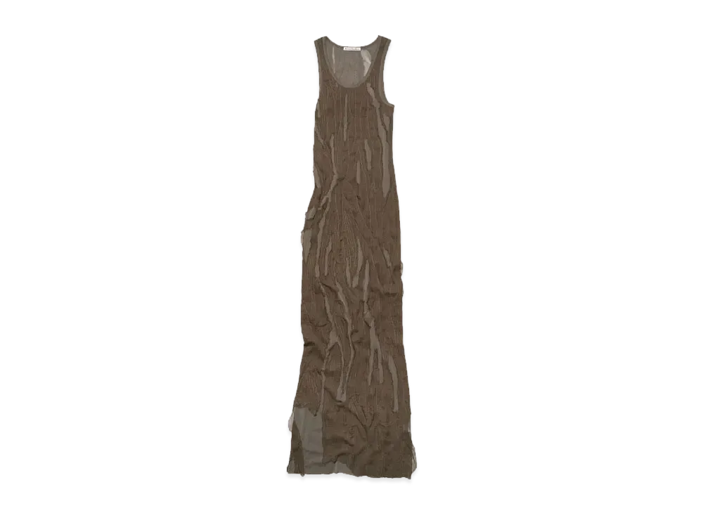 Acne Studios Sleeveless Dress "Brown"