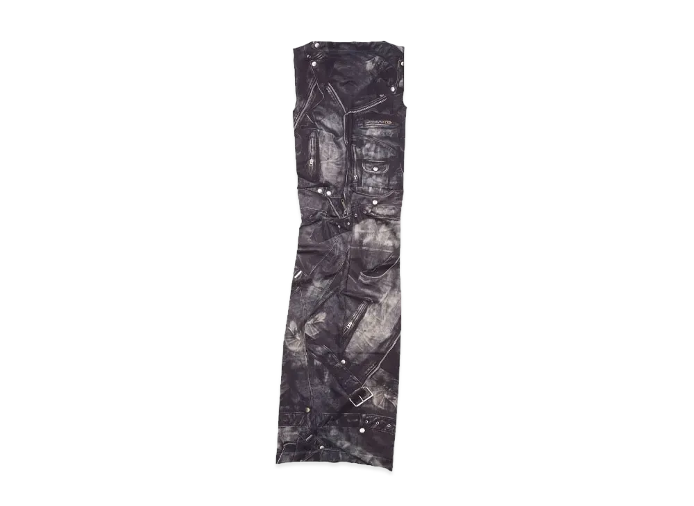 Acne Studios Trompe L'Oeil Dress "Faded Black"