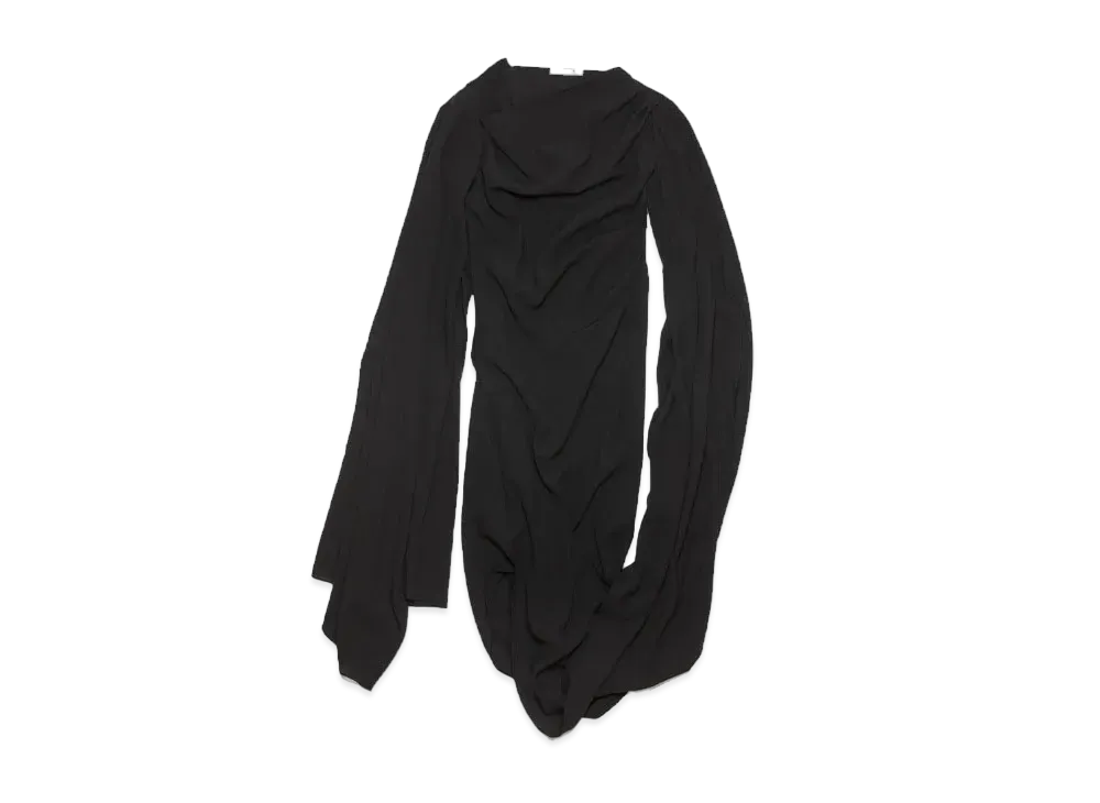 Acne Studios Draped Dress "Black"