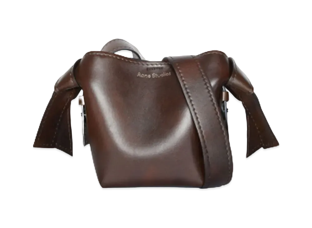 Acne Studios Musubi Mini Shoulder Bag "Dark Brown"