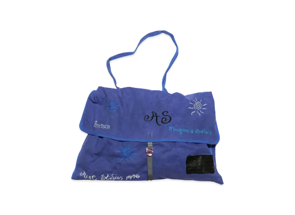 Acne Studios Buzas Bag "Blue/Electric Blue"