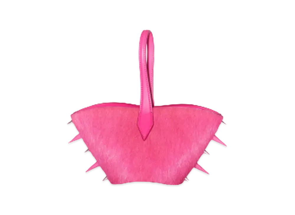 Acne Studios Spike Top Handle Bag "Fuchsia Pink"
