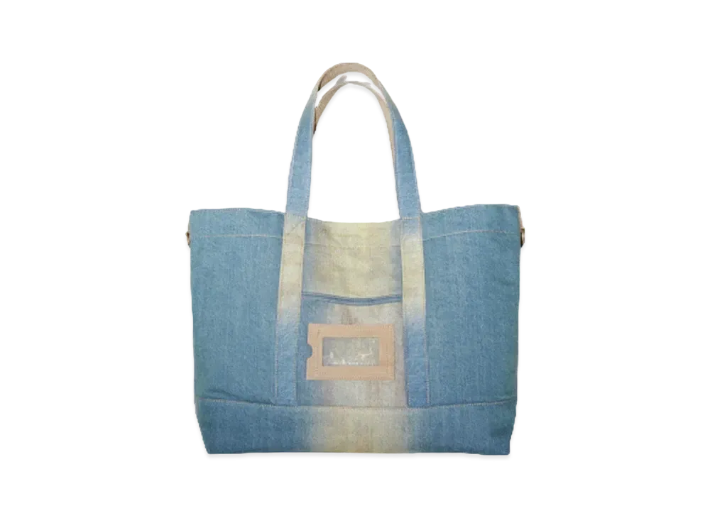 Acne Studios Denim Tote Bag "Light Blue/Beige"