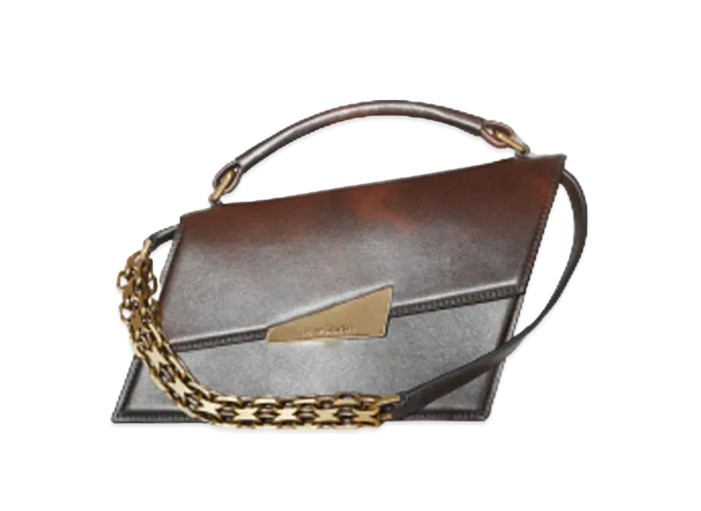 Acne Studios Distortion Mini Bag "Dark Brown"