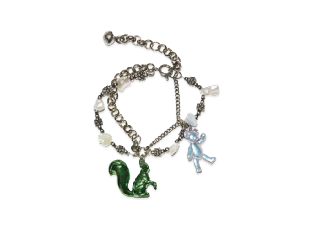Acne Studios Charm Bracelet "Antique Silver"