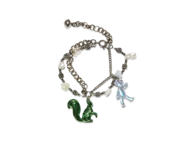 Acne Studios Charm Bracelet "Antique Silver"