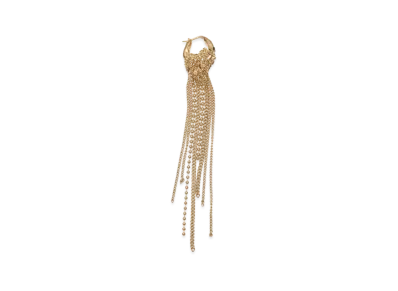 Acne Studios Multi Chain Earrings "Gold/Blue"