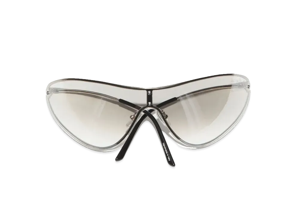 Acne Studios Metal Frame Sunglasses "Clear/Silver"