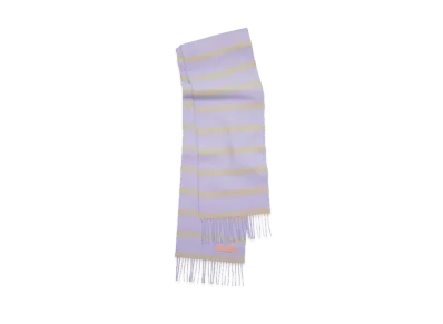 Acne Studios Wool Scarf "Lilac/Yellow"