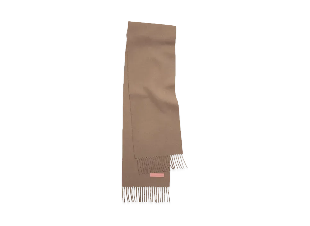 Acne Studios Wool Scarf "WarmBeige"