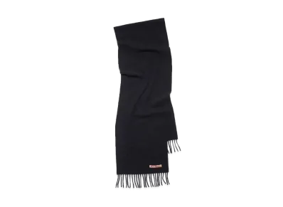 Acne Studios Fringe Wool Scarf "Black"