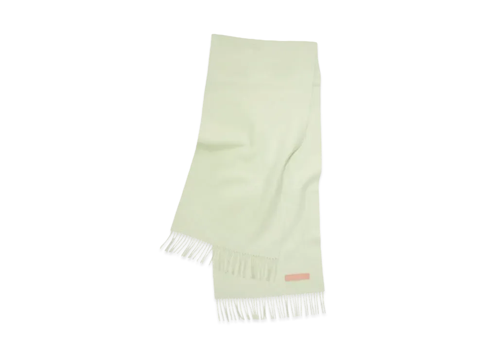 Acne Studios Wool Scarf "Pale Green"