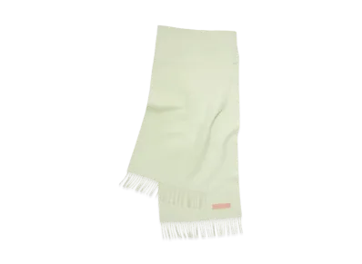 Acne Studios Wool Scarf "Pale Green"