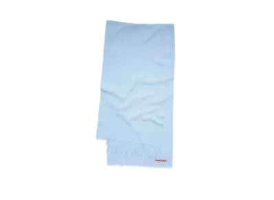 Acne Studios Fringe Wool Scarf "Light Blue"