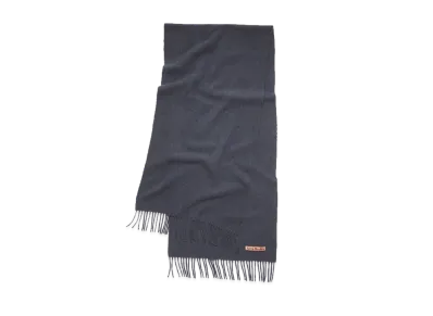 Acne Studios Fringe Wool Scarf "Purple Melange"