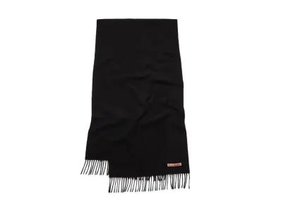 Acne Studios Fringe Wool Scarf "Black"