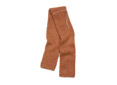 Acne Studios Alpaca Blend Sleeve Scarf "Ginger Brown"