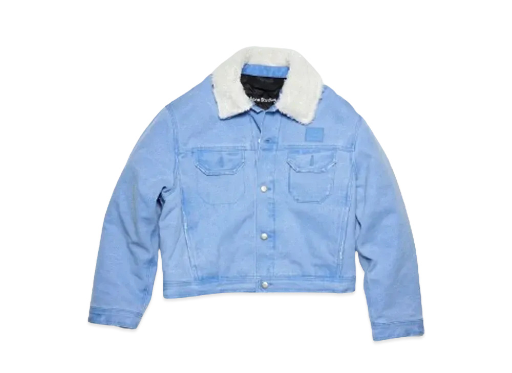 Acne Studios Padded Denim Jacket "Powder Blue"