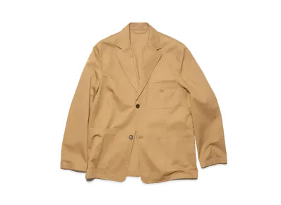 Acne Studios Twill Cotton Tailored Jacket "Camel Brown"