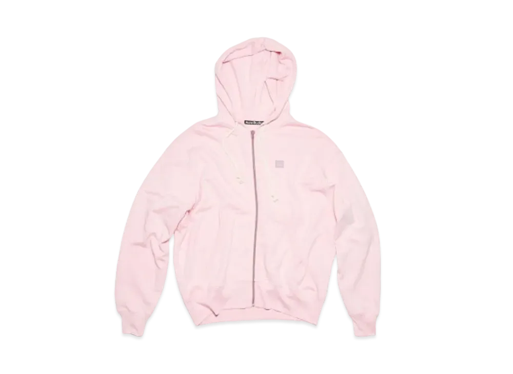 Acne Studios Hooded Zip Sweater "Light Pink"