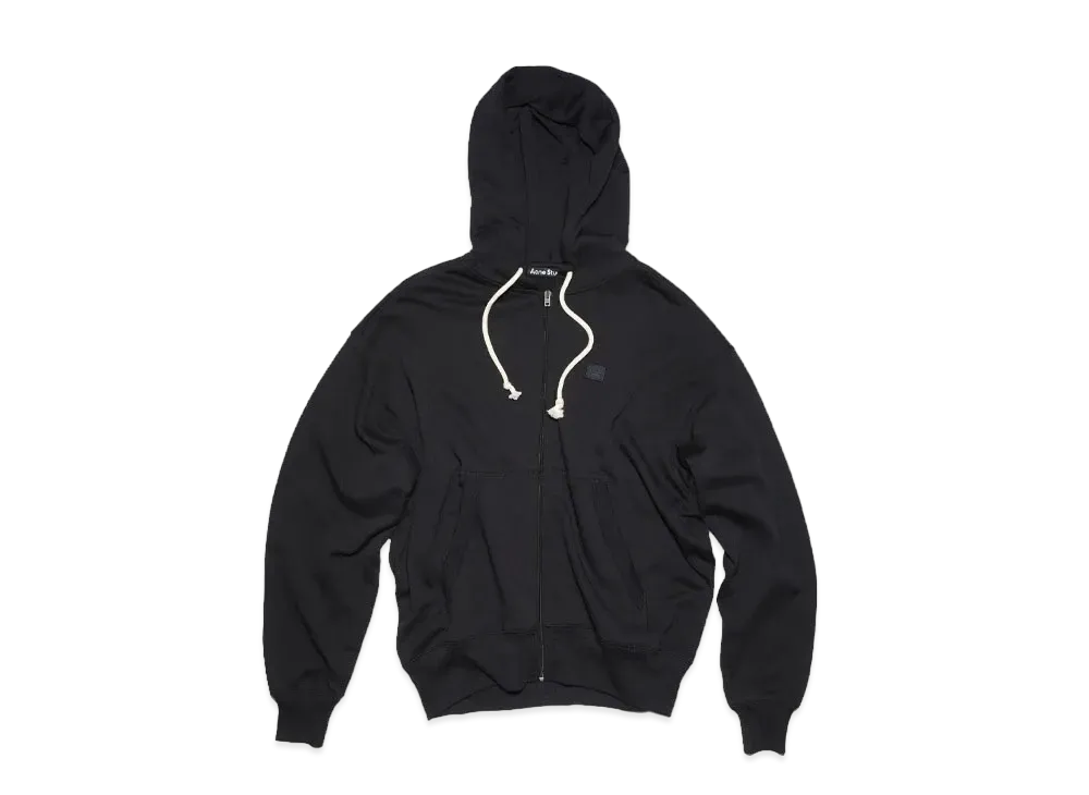 Acne Studios Hooded Zip Sweater "Black"