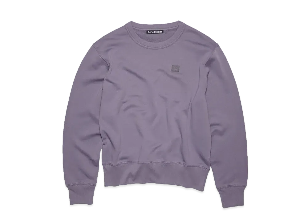 Acne Studios Crew Neck Sweater Regular Fit "Faded Purple"