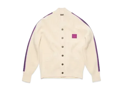 Acne Studios Crew Neck Cardigan "Oatmeal Melange"