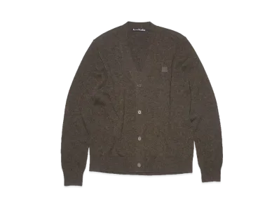 Acne Studios V Neck Cardigan "Grey/Brown Melange"