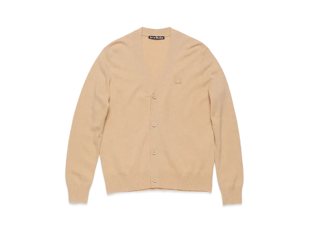Acne Studios V Neck Cardigan "Biscuit Beige"