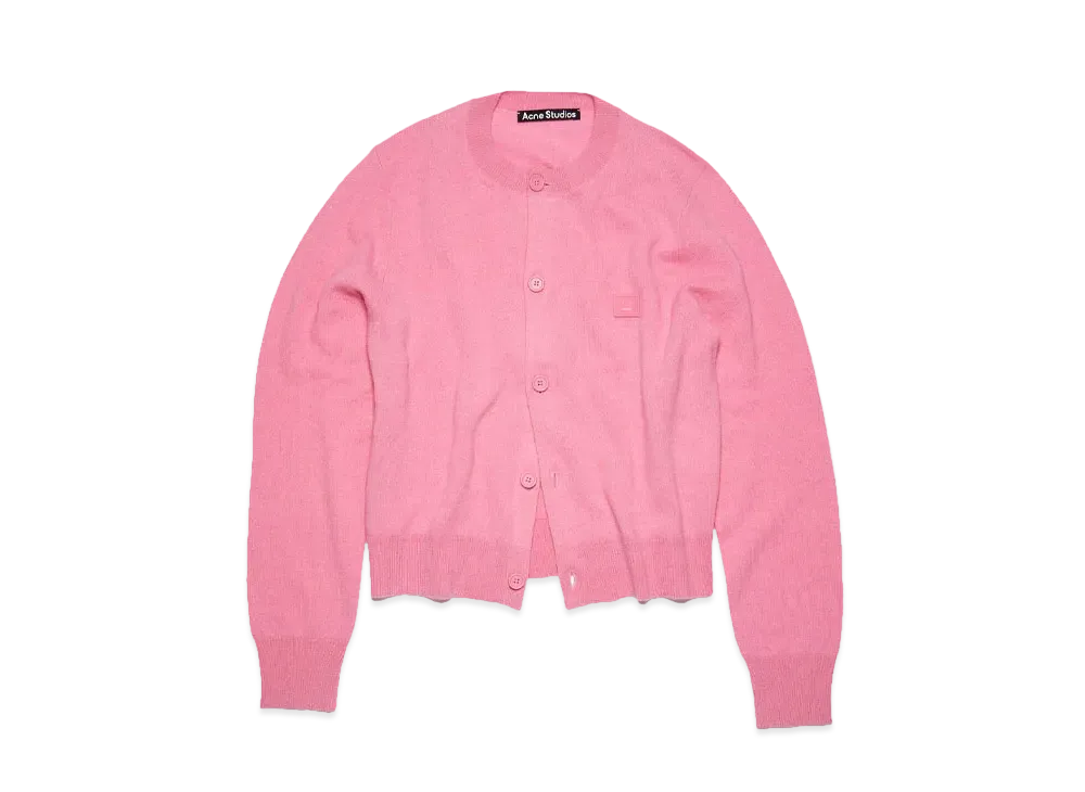 Acne Studios Crew Neck Cardigan "Bubble Pink"