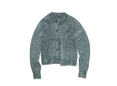 Acne Studios Crew Neck Cardigan "Gray"