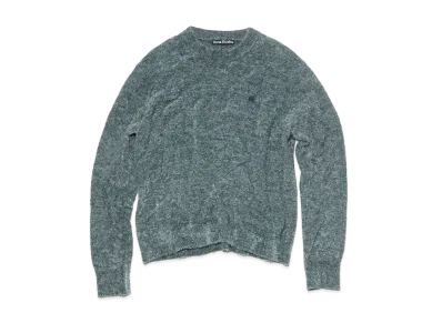 Acne Studios Crew Neck Knit Sweater "Gray"