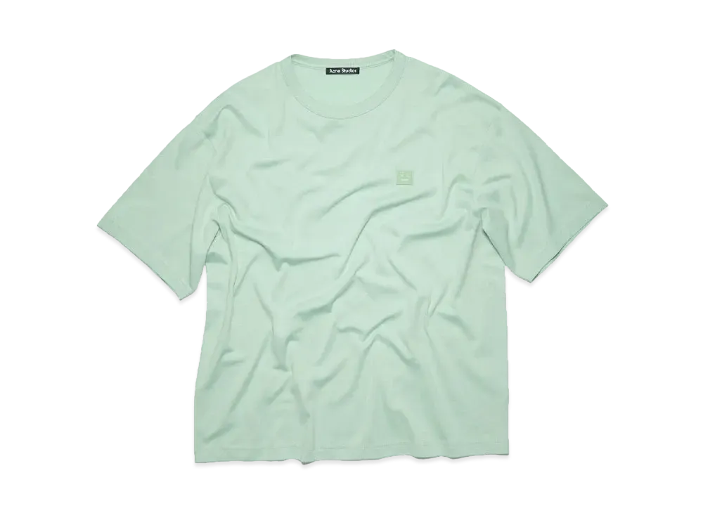 Acne Studios Crew Neck T-Shirt Relaxed Fit "Soft Green"