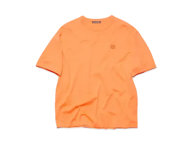 Acne Studios Crew Neck T-Shirt Relaxed Fit "Mandarin Orange"